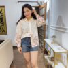 Floral thread work shirt - Image 3