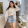 Floral thread work shirt - Image 6