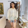 Floral thread work shirt - Image 7