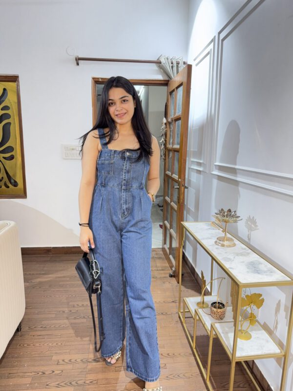 Denim jumpsuit - Image 4