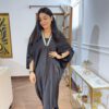Joe satin embellished kaftan dress - Image 4
