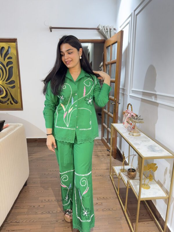 Jiya embroidered coord set - Image 3