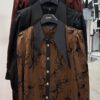 Satin embossed shirts - Image 7