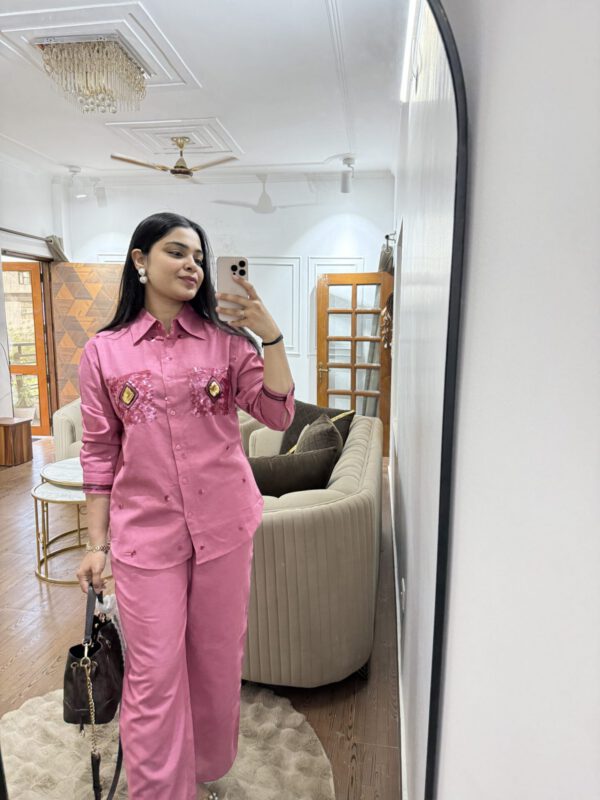 Rani sequin linen coord set - Image 6