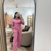 Rani sequin linen coord set