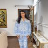 Jannat embroidered coord set
