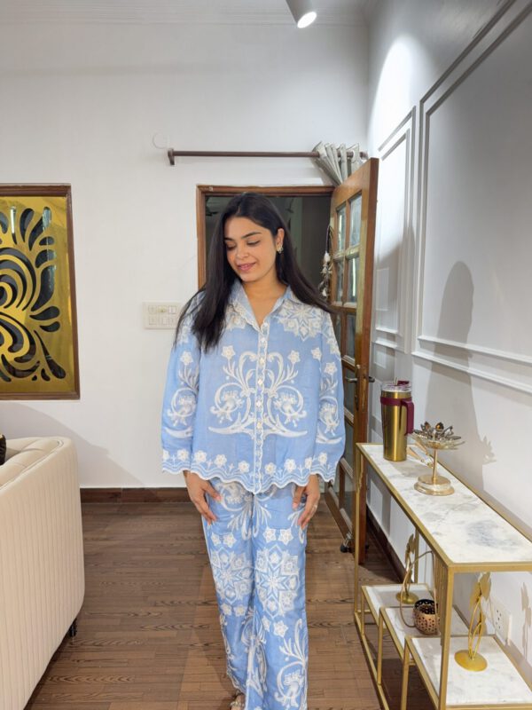Jannat embroidered coord set