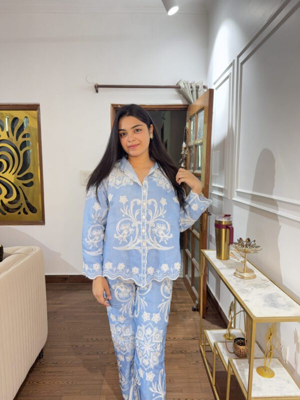 Jannat embroidered coord set - Image 3