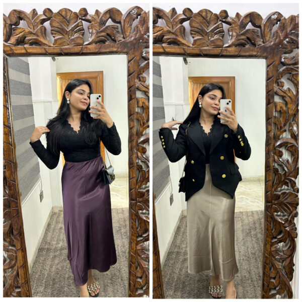 Satin Skirt