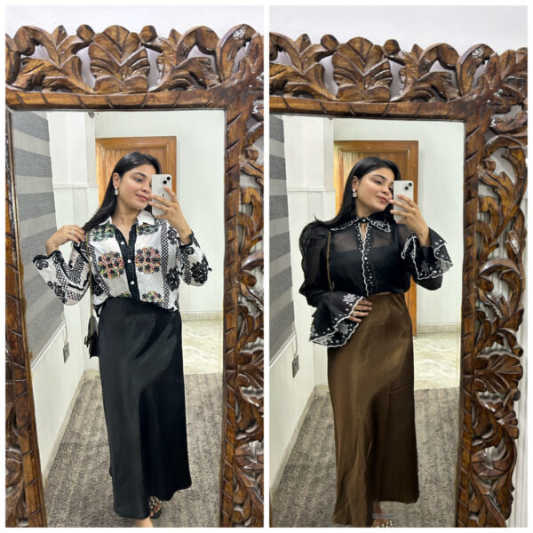 Satin Skirt - Image 2