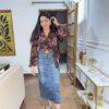 Denim belted skirt - Image 5