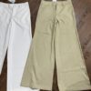 Wide leg pants with belt - Image 5