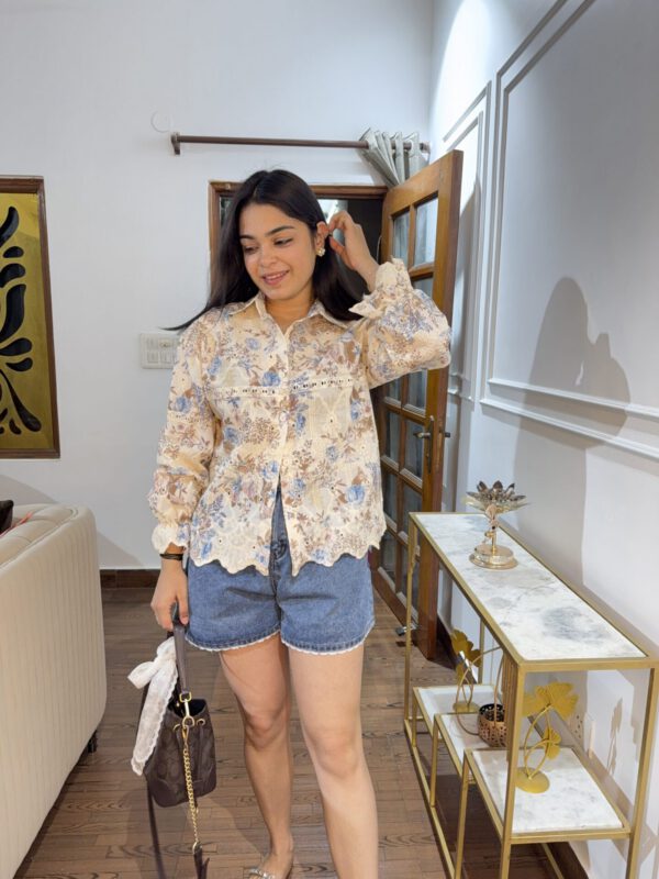 Nia crochet shirt - Image 3