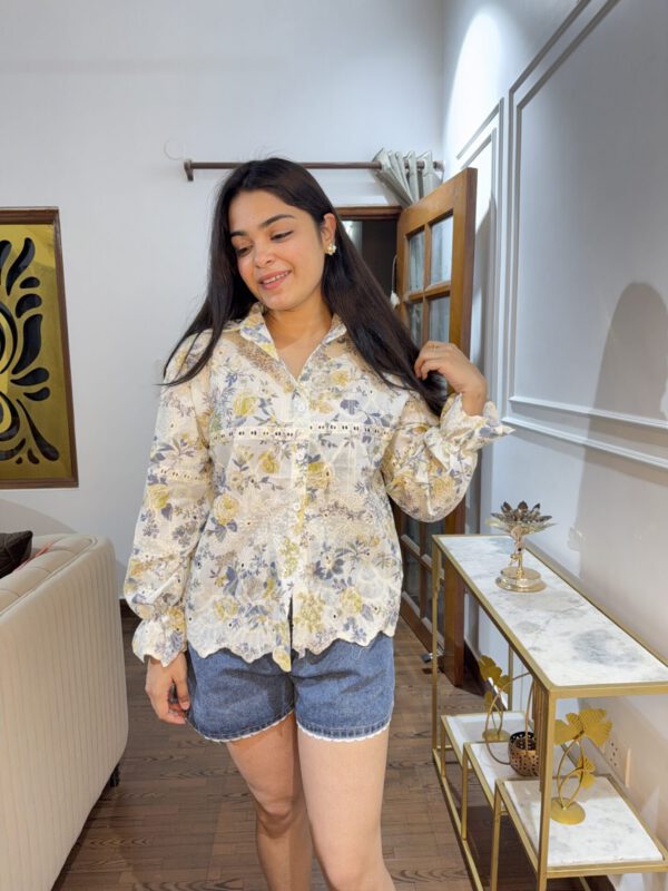 Nia crochet shirt - Image 2