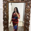 Square neck bodycon side slit dress - Image 2
