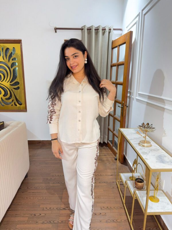 Mahi embroidered coord set - Image 2