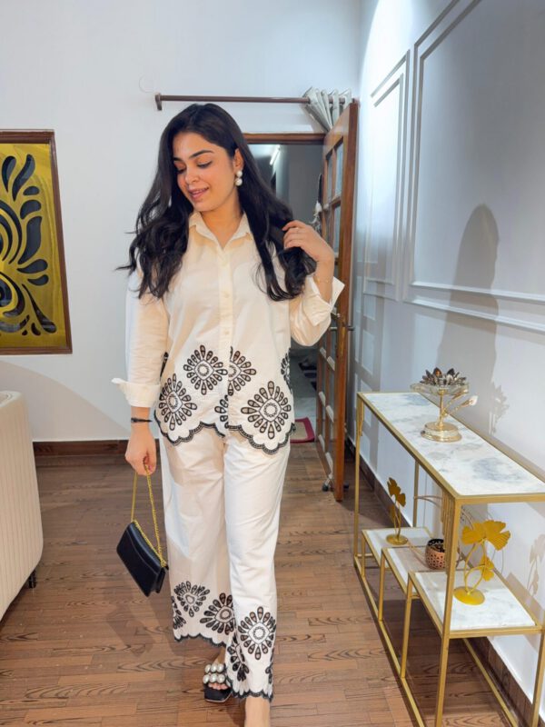 Maya cutwork cotton coord - Image 5