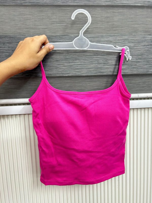 Ribbed padded spaghetti tops - Image 6