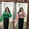 Shiza cutwork top