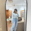 Butterfly cutout jeans - Image 3