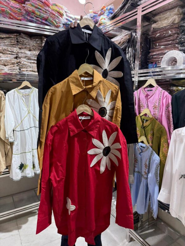 Sunflower cotton shirt - Image 3