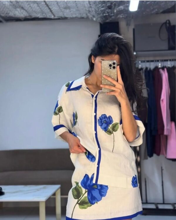 Cotton skirt set