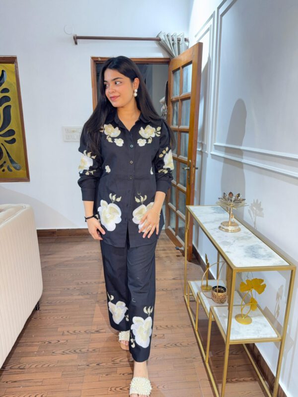Orchid linen coord set - Image 2