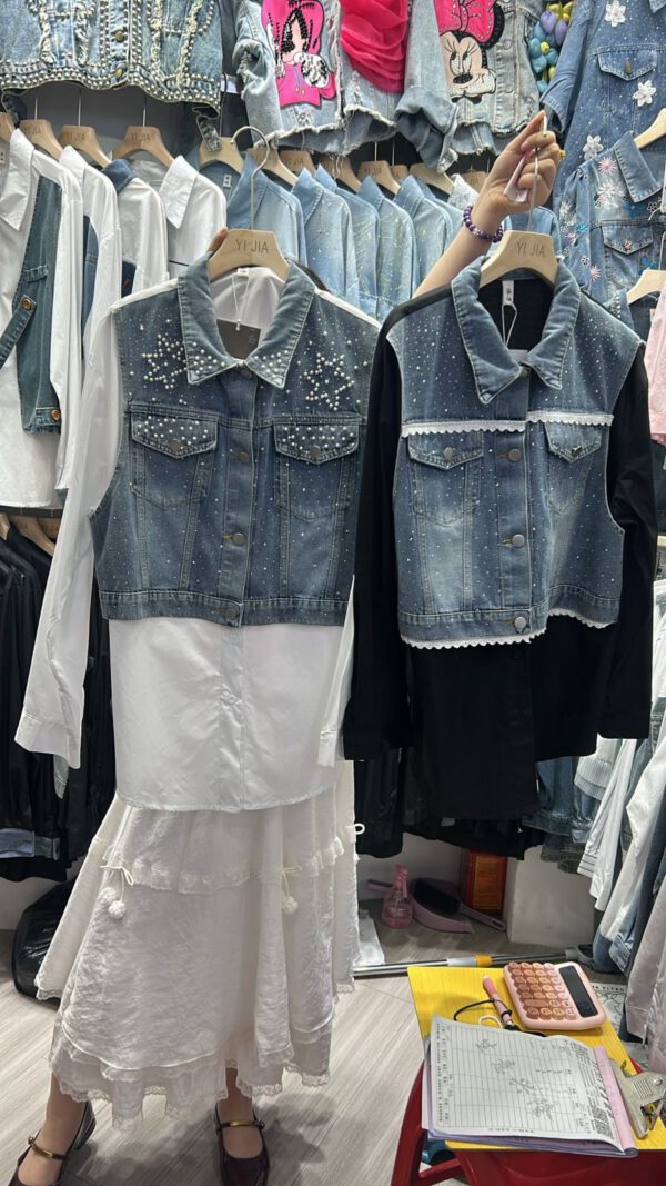 Mira denim top - Image 6