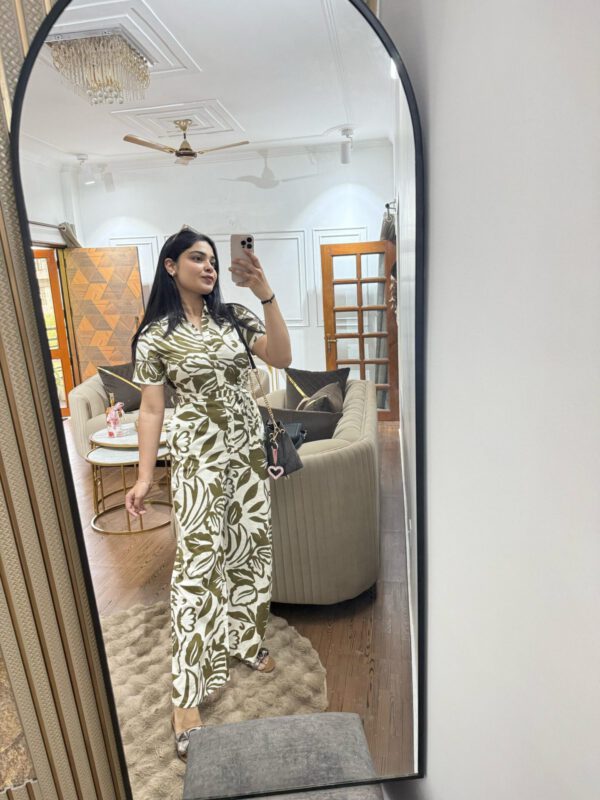 Abha linen jumpsuit - Image 3