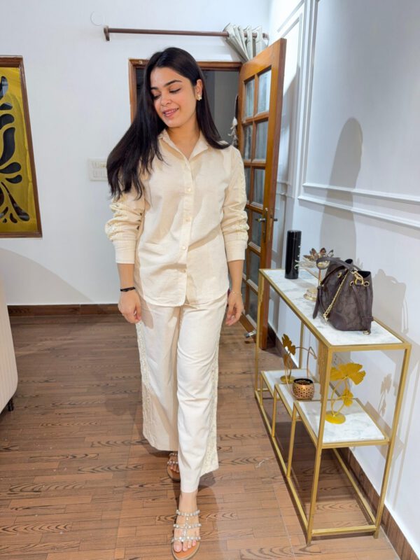 Era embellished linen coord set - Image 4