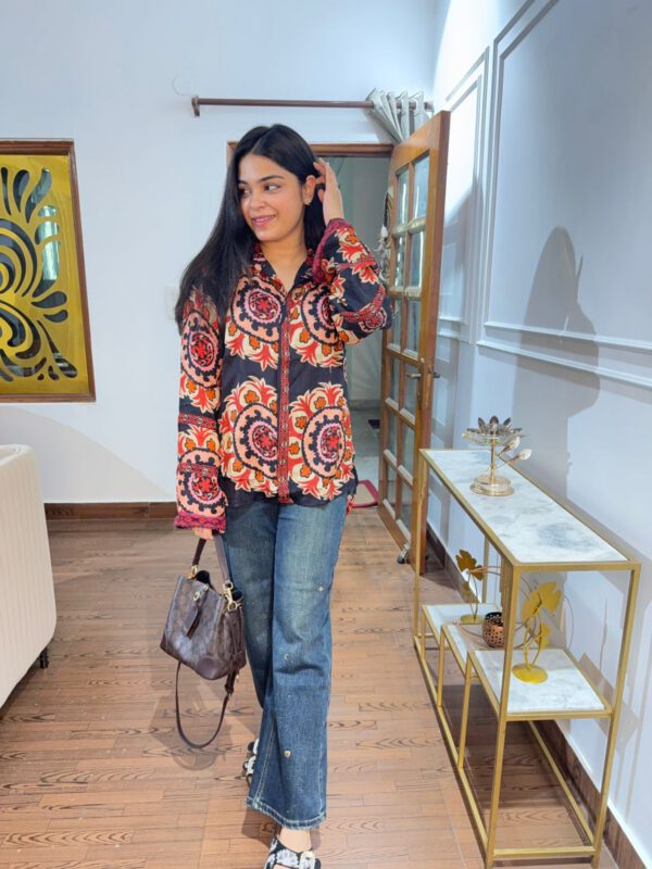 Hoor satin shirt - Image 3