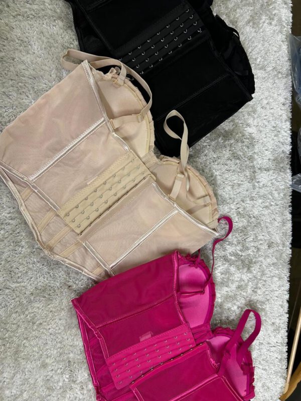 Basic ruffled bustier - Image 4