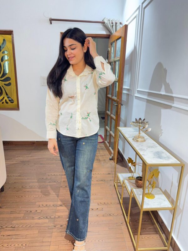 Amelia embroidered shirt - Image 5