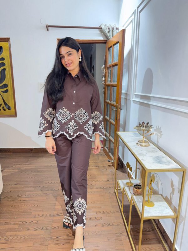 Maya cutwork cotton coord - Image 2