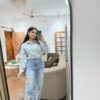 Butterfly cutout jeans - Image 4