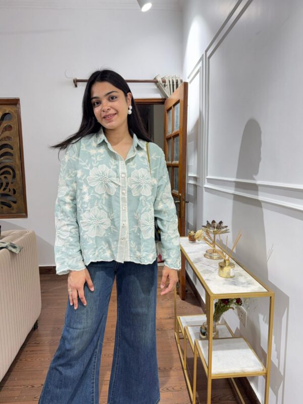 Jannat embroidered shirt - Image 4