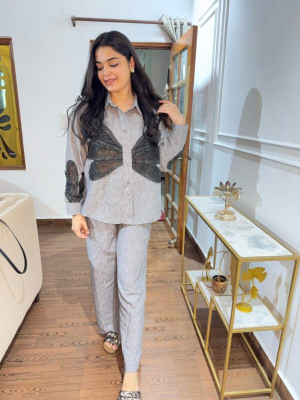 Butterfly linen coord set - Image 3
