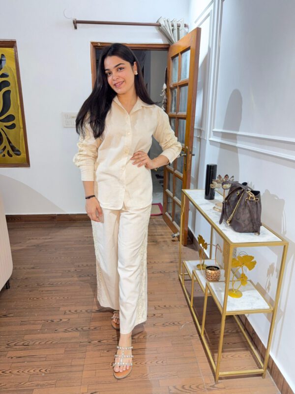 Era embellished linen coord set - Image 2