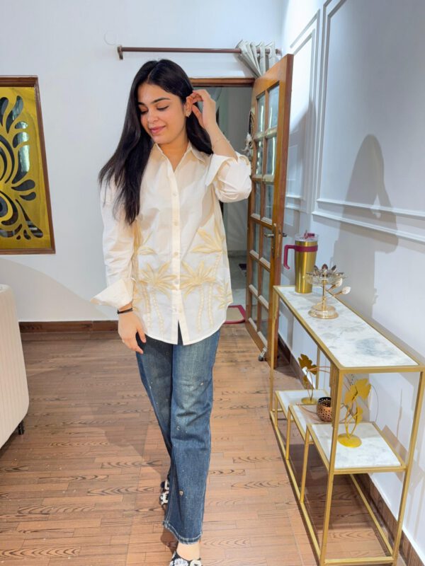 Amelia embroidered shirt - Image 2