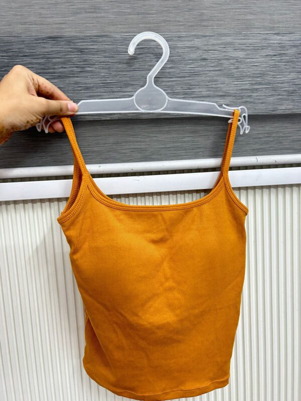 Ribbed padded spaghetti tops - Image 4