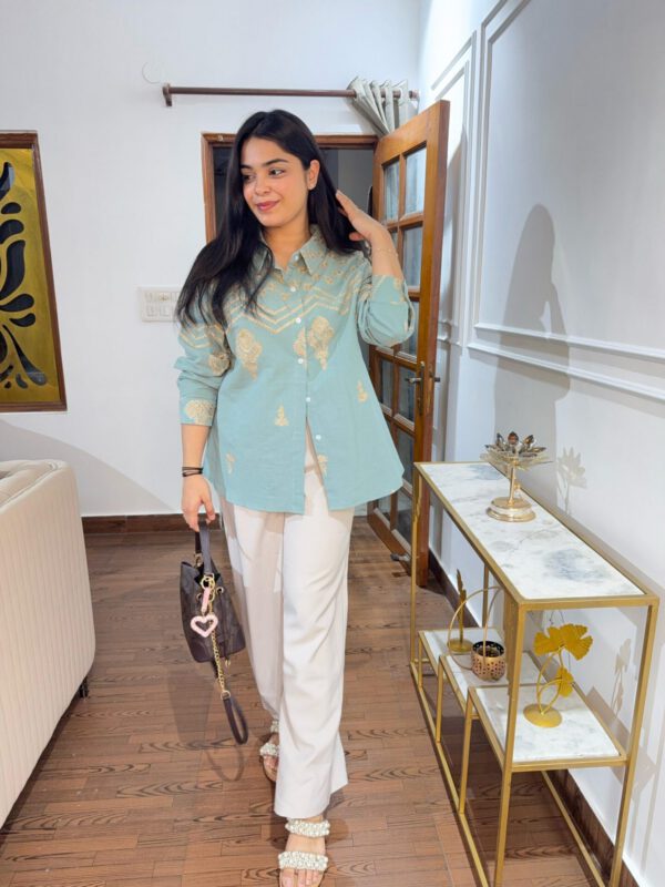 Baani thread work shirt - Image 3