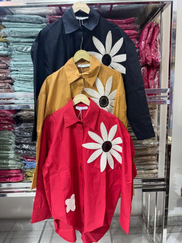 Sunflower cotton shirt - Image 2
