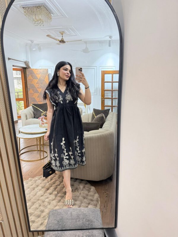 Saavi embroidered dress