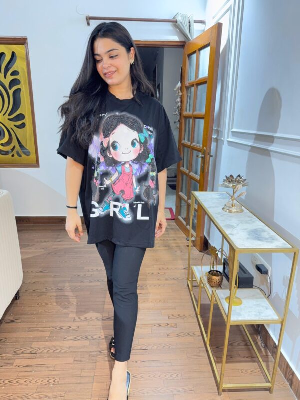 Girl embellished tshirt - Image 2