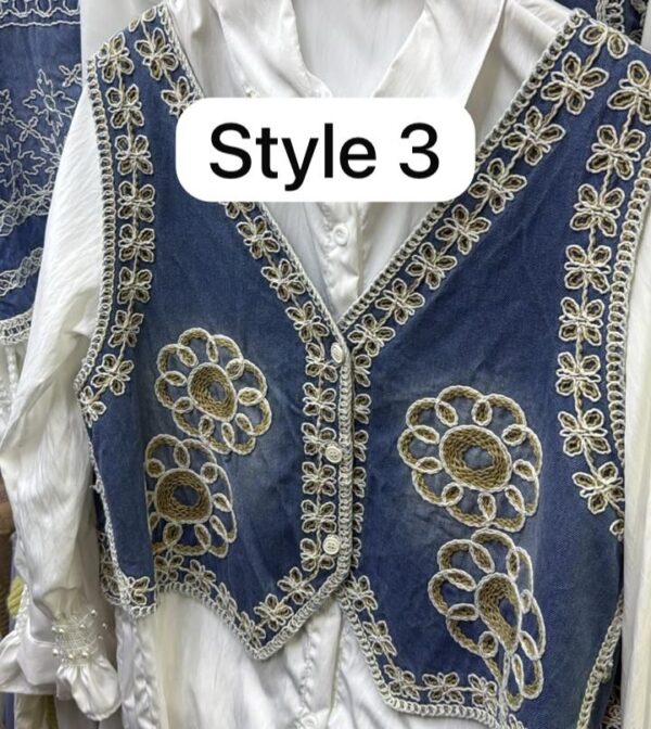 Denim 2-piece shirt - Image 10
