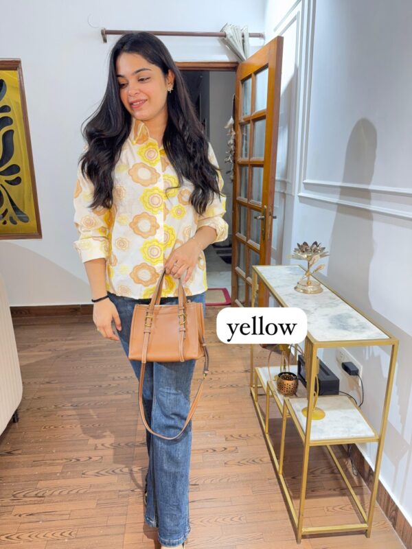 Phool cotton shirt - Image 3