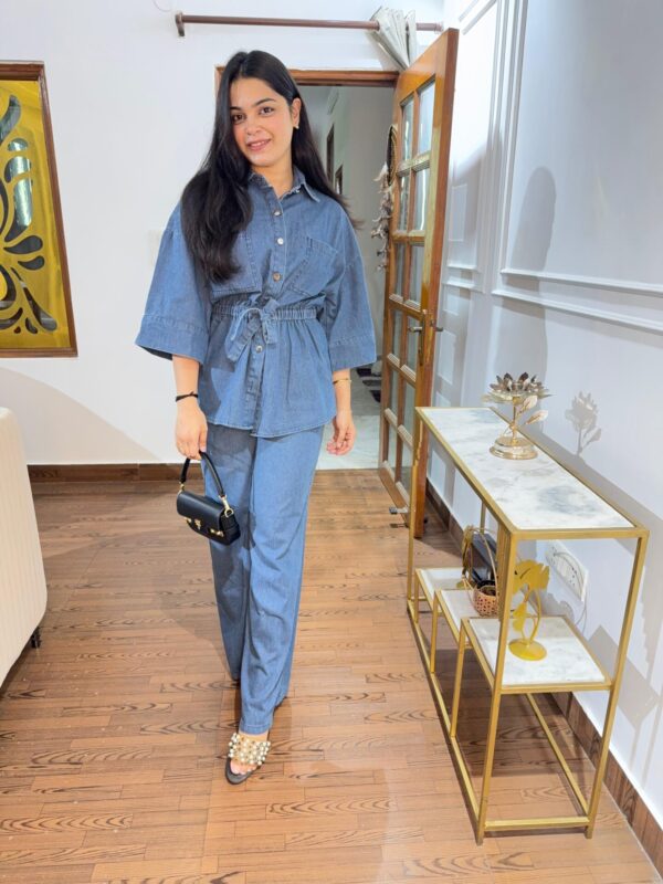 Denim coord set