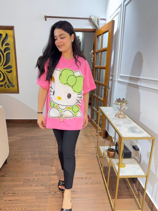 Embellished anime tshirt - Image 4