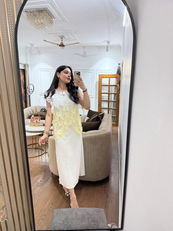 Butterfly 3-piece ombre dress