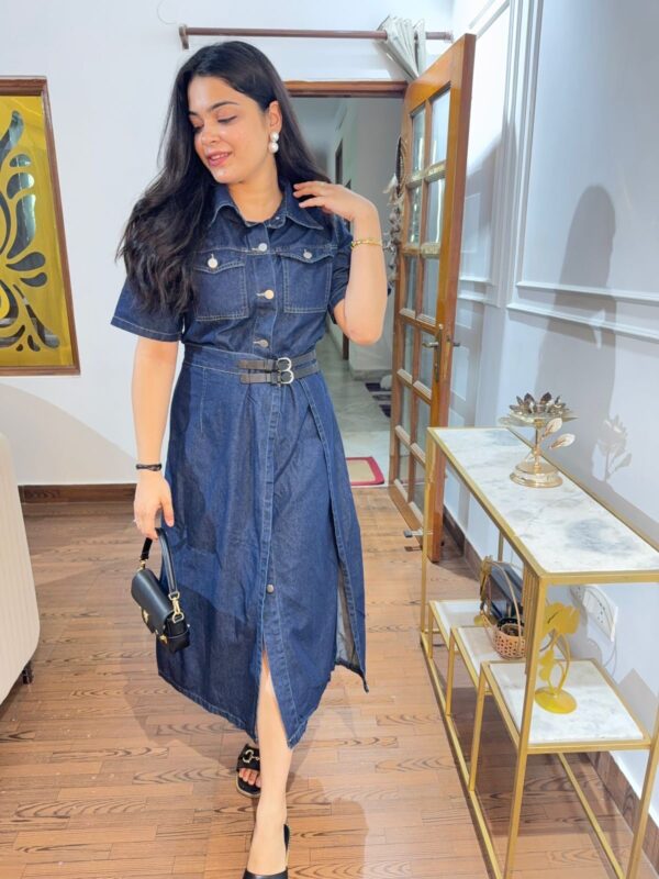 Denim dress - Image 3